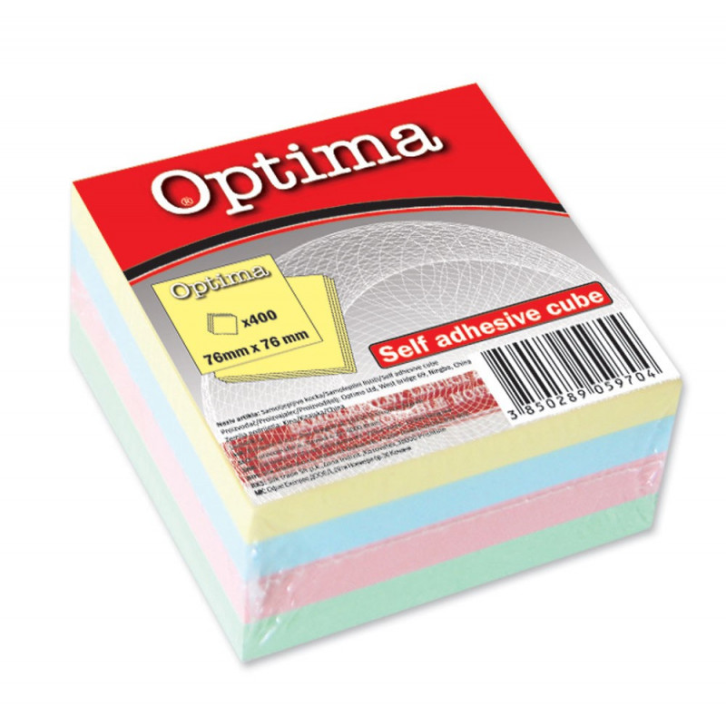 BLOK KOCKA SAMOLJ.76*76/400 OPTIMA