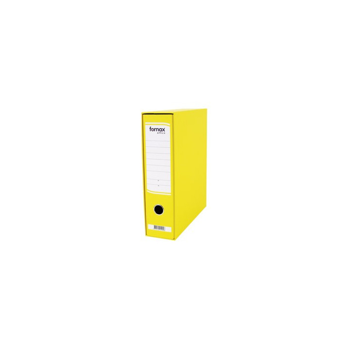 REGISTRATOR A-4 ŠIROKI FORNAX ŽUTI  KAŠIRANI