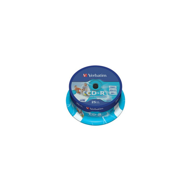 CD-R VERBATIM 700MB 52X-80 MIN