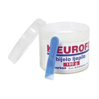 LJEPILO KARBON 100 GR- plastična čaša sa lopaticom, za papir