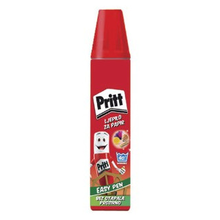 LJEPILO PRITT 40GR-TEKUĆE-u olovci , brzo, sigurno , za papir, karton, tkaninu, kožu, pluto, drvo i filc