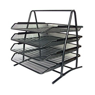 STALAK ZA SPISE ŽIČANI VODORAVNI 5/1 CRNI