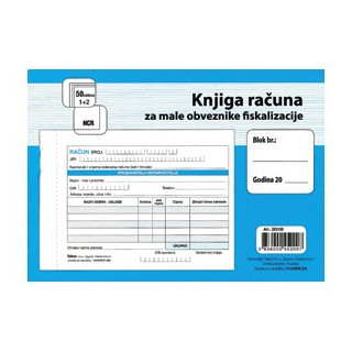 KNJIGA RAČUNA  I-410/NCR  A6