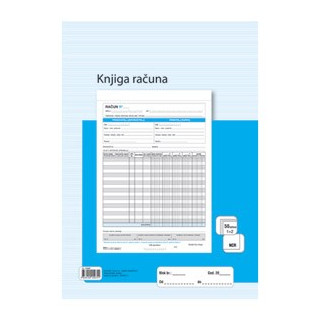 KNJIGA RAČUNA  I-409/NCR  A4