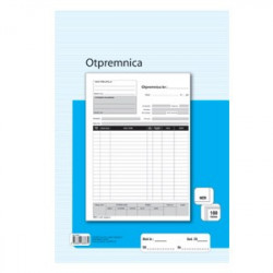 OTPREMNICA A4 NCR 100 LISTI A-23NCR