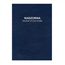 NADZORNA KNJIGA UVOZA -A-710- format: A4- broj listova-60