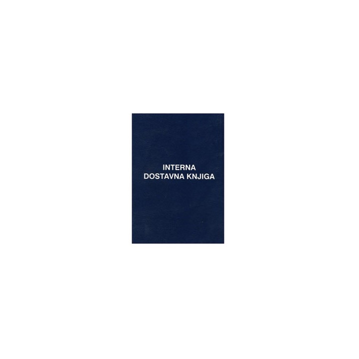 INTERNA DOSTAVNA KNJIGA -B-139a- format- A4- broj listova: 104