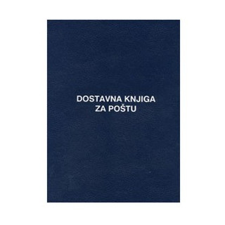 DOSTAVNA KNJIGA ZA POŠTU -B-143a- format: A4- broj listova: 108