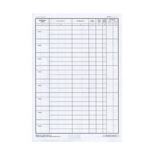 URUĐBENIZAPISNIK -II-135- dimenzija: 24x34 cm