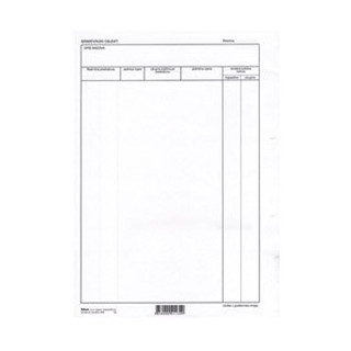 GRAĐEVINSKI LIST -H-6-uložak- format: A4