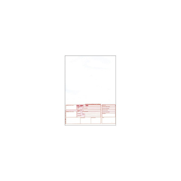 HUB-3A memorandum A4 1/300 Fokus
