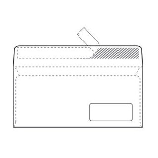 KUVERTE ABT STRIP - 230*110 MM- DESNI PROZOR