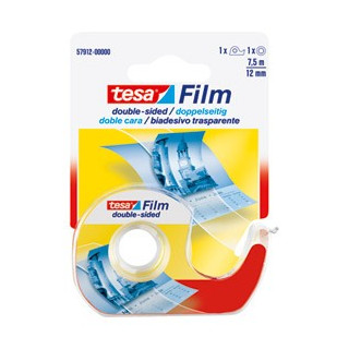 TRAKA LJEPLJIVA OBOSTRANA 12MM*7,5M TESA