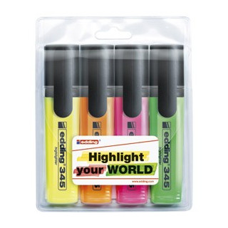 MARKER TEXT EDDING 345 1/4 SET