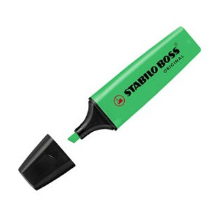 MARKER TEXT STABILO BOSS ZELENI