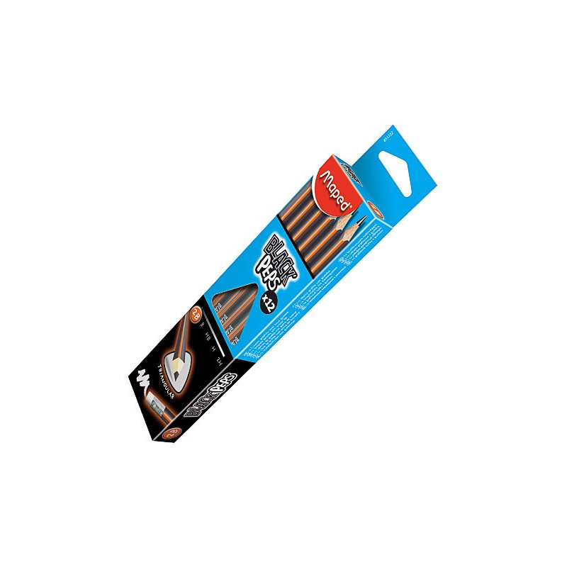 OLOVKA GRAF.MAPED HB BLACK PEPS
