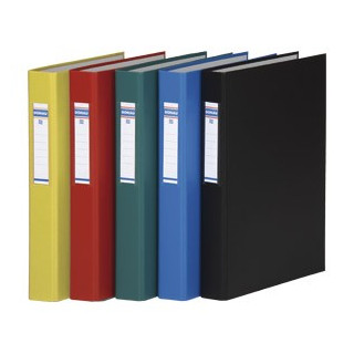 MAPA A4 4 RINGA FI 25MM CRNA