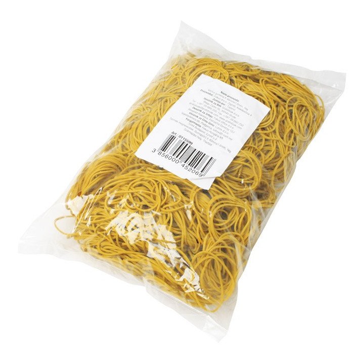 Gumena vezica  fi- 40mmxširina 1,6mmx1kg Fornax-GUMICA