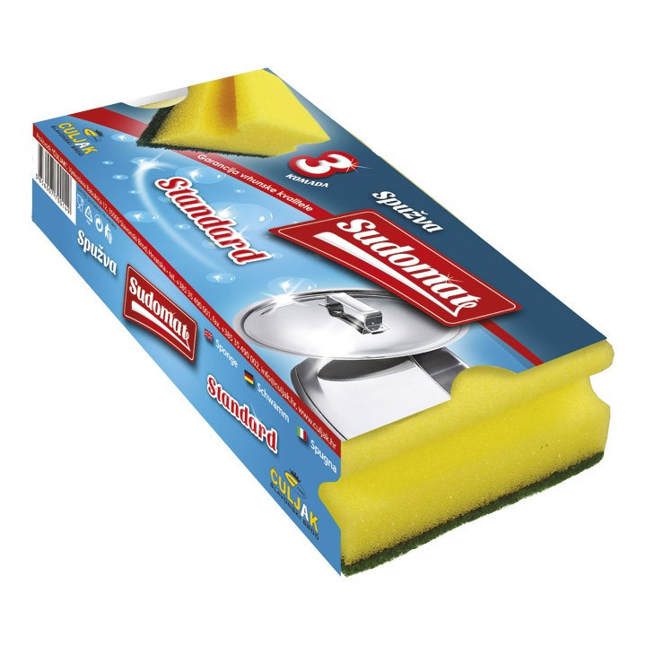 Pribor za čišćenje-spužva Sudomat standard pk3