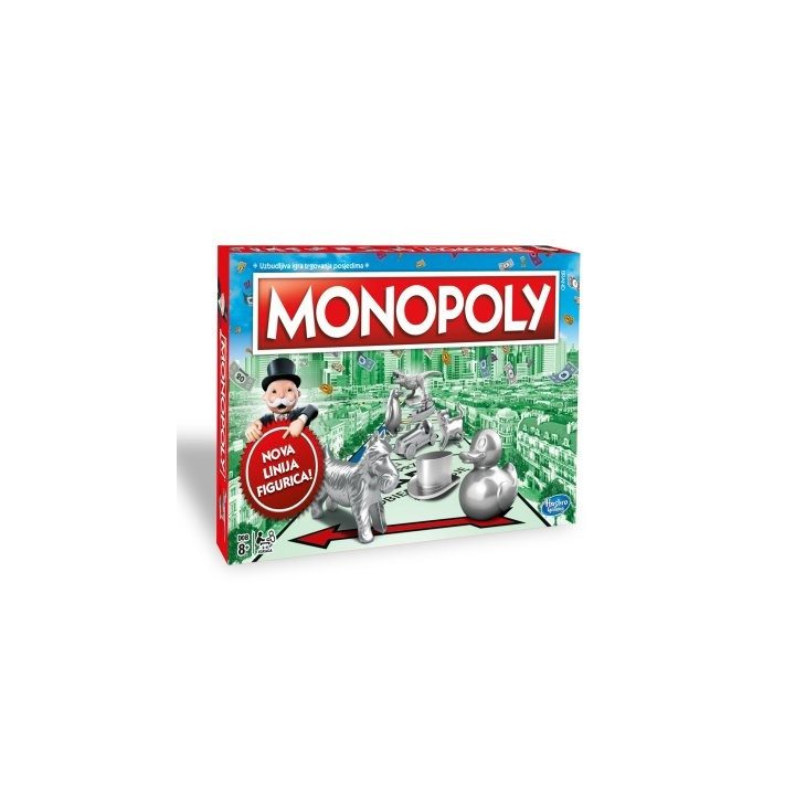 DRUŠTVENA IGRA HASBRO MONOPOLY KLASIK C1009266-ORIGINAL