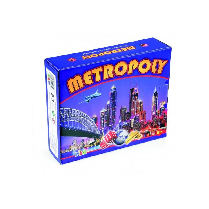 DRUŠTVENA IGRA METROPOLY-MONOPOL-2-6 IGRAČA  NIRD