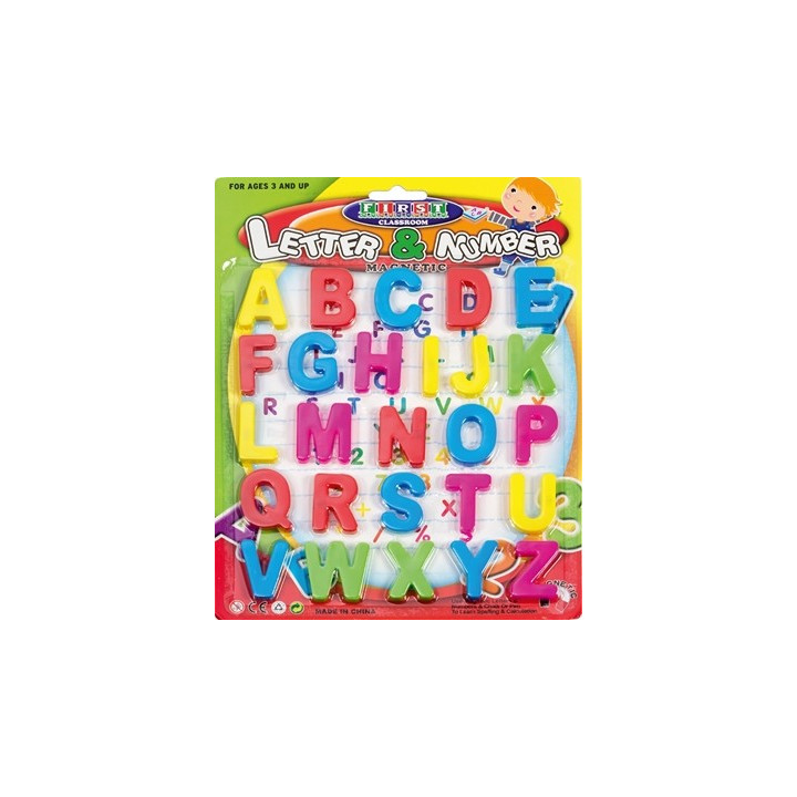 MAGNETNA SLOVA -VELIČINE 3,8 CM - 26 KOM -ZA PREDŠKOLU