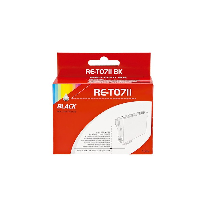 Tinta zamjenska za EPSON T0711, crna