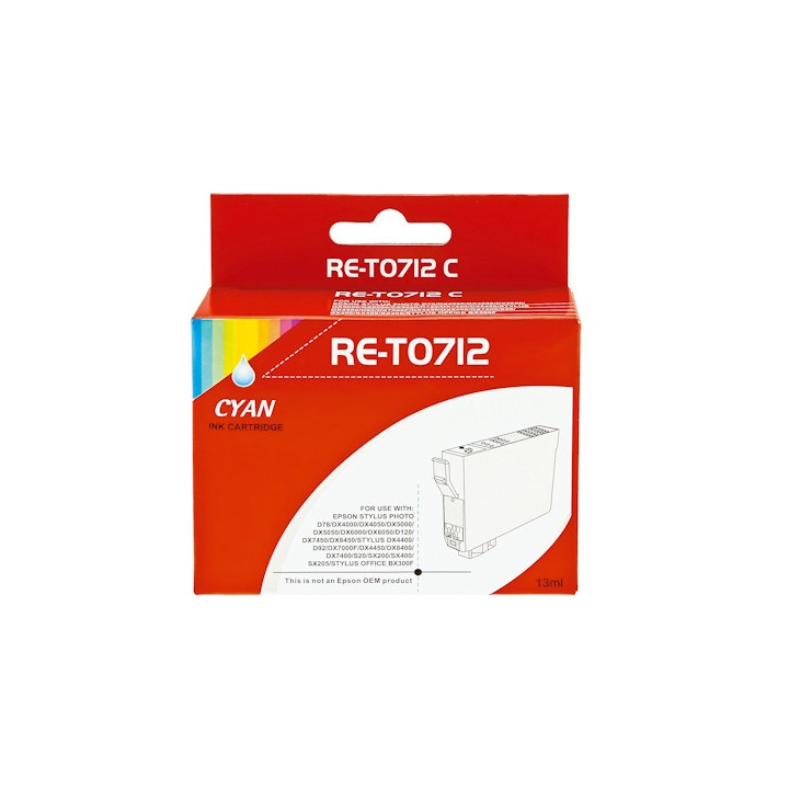 Tinta zamjenska epson TO 0712 plava