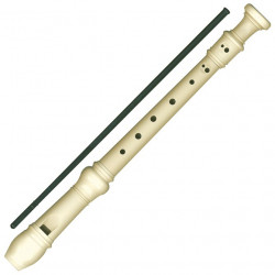 Instrument blok flauta...