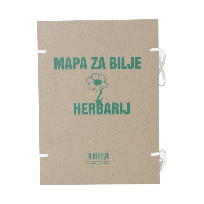 Mapa za bilje - herbarij