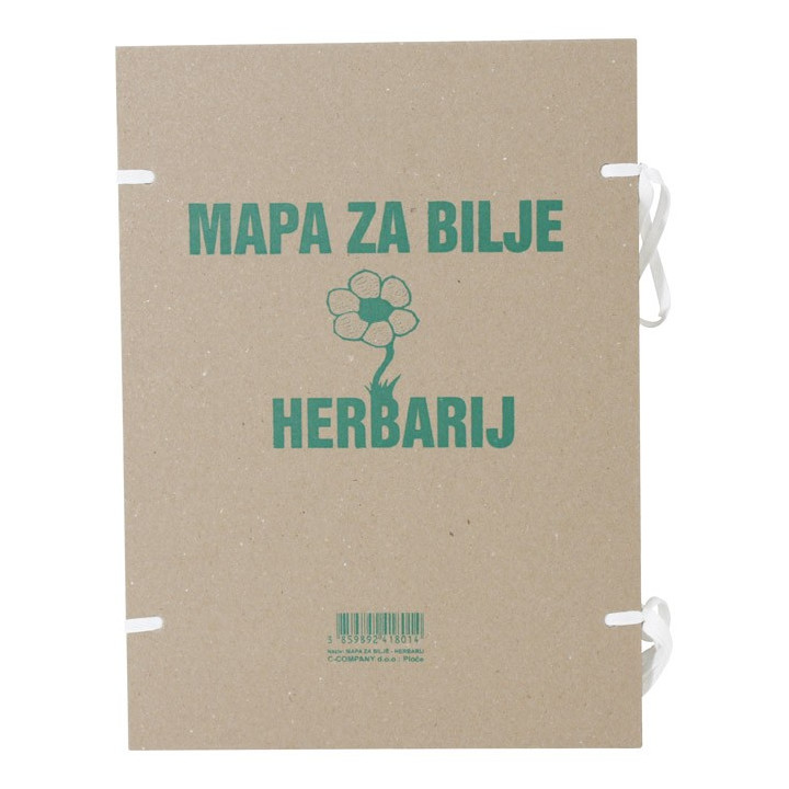 Mapa za bilje - herbarij