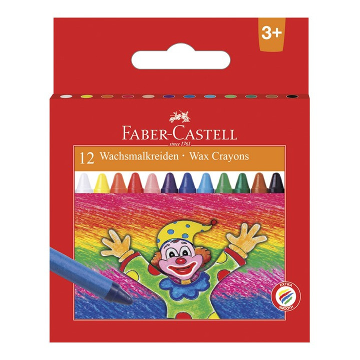 Boje voštane 12boja Faber Castell