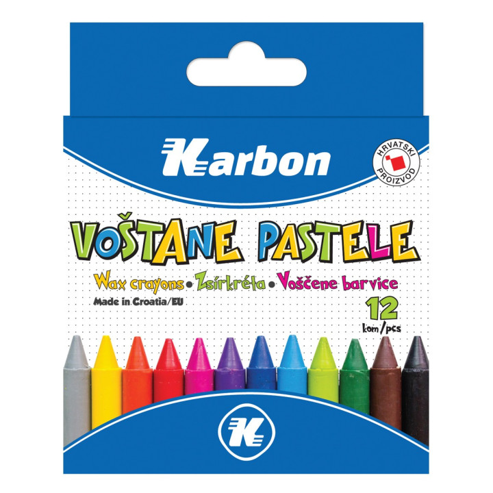 Pastele voštane KARBON 1/12