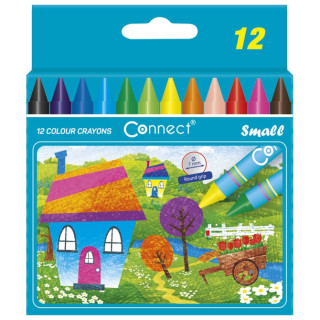 Boje voštane 12boja kartonska kutija Connect