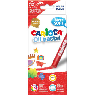 Pastele uljne CARIOCA 1/12 jumbo supersoft