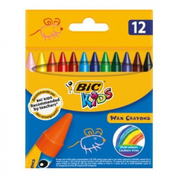 PASTELE VOŠTANE  BIC KIDS 12 BOJA