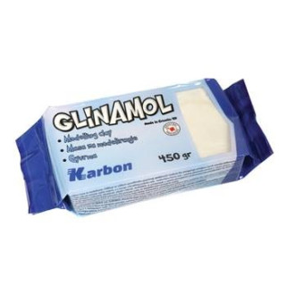 Glinamol bijeli KARBON 450 g