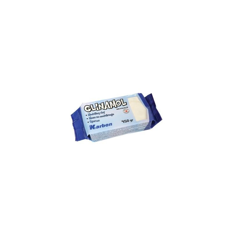 Glinamol bijeli KARBON 450 g