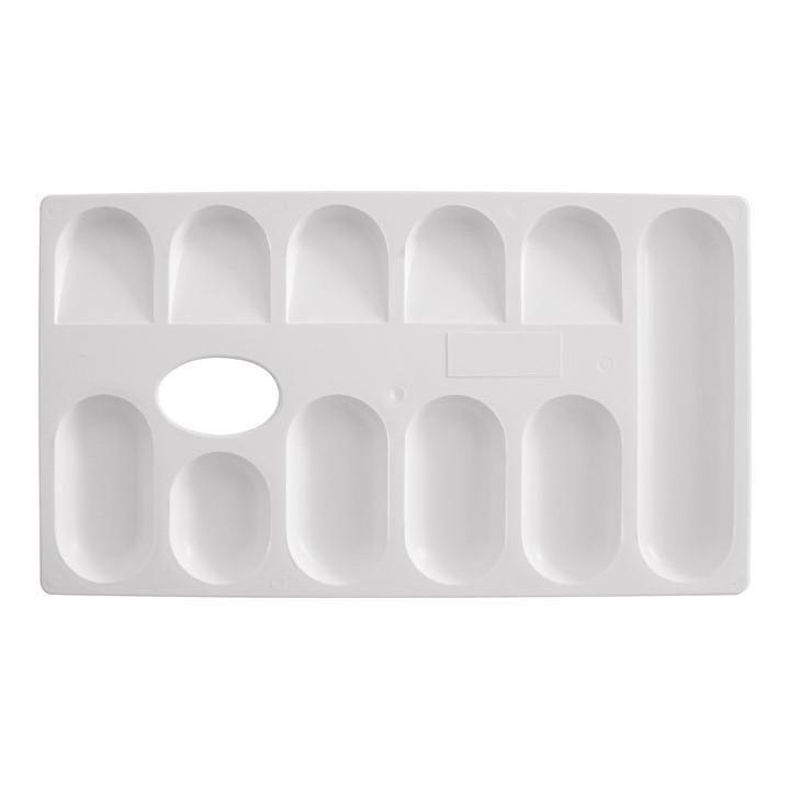 Paleta slikarska pravokutna 13x23cm Educa bijela