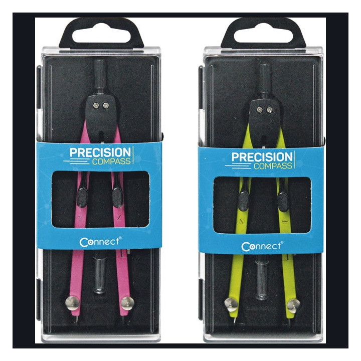 Šestar s preciznim podešavanjem metalni Connect sortirano blister