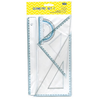 Geometrijski set GT2 srednji Educa blister