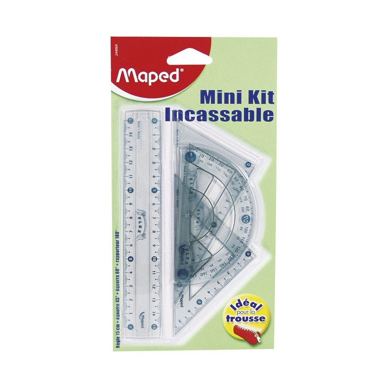 Geometrijski set 1/4 mali Flexi Maped 244069 blister Geometrijski set 1/4 mali Flexi Maped 244069 blister