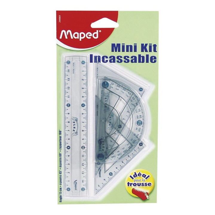 Geometrijski set 1/4 mali Flexi Maped 244069 blister