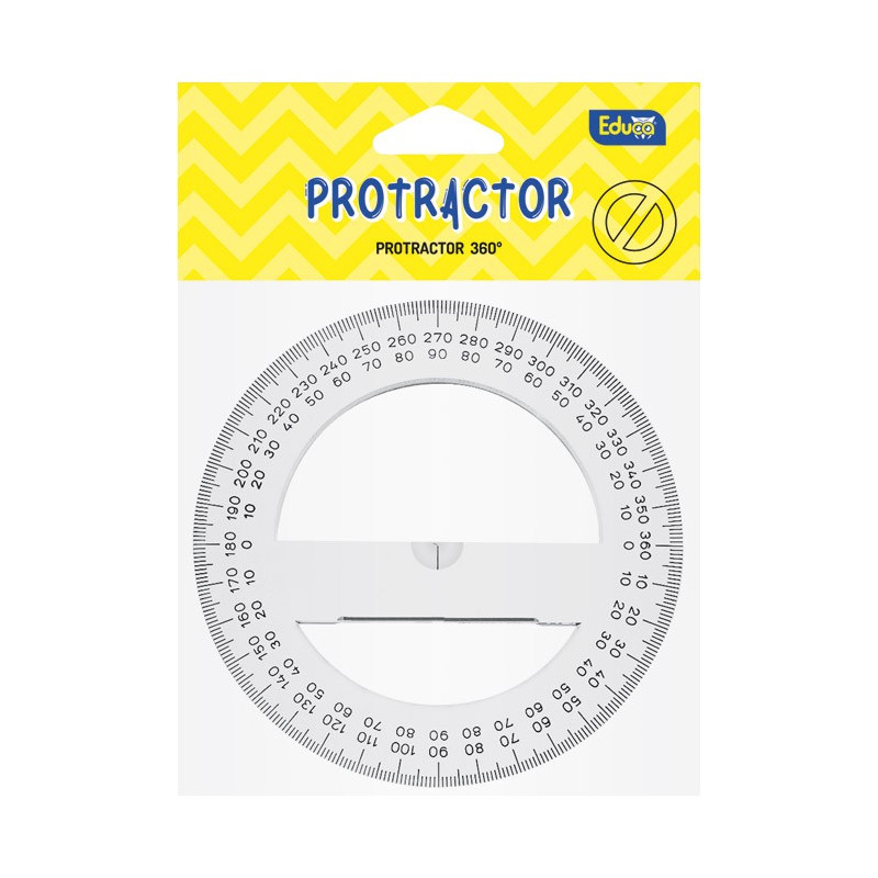 Kutomjer 360° pvc 10cm Educa blister