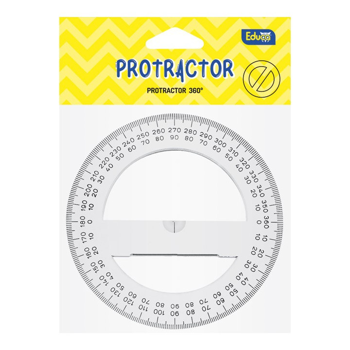 Kutomjer 360° pvc 10cm Educa blister