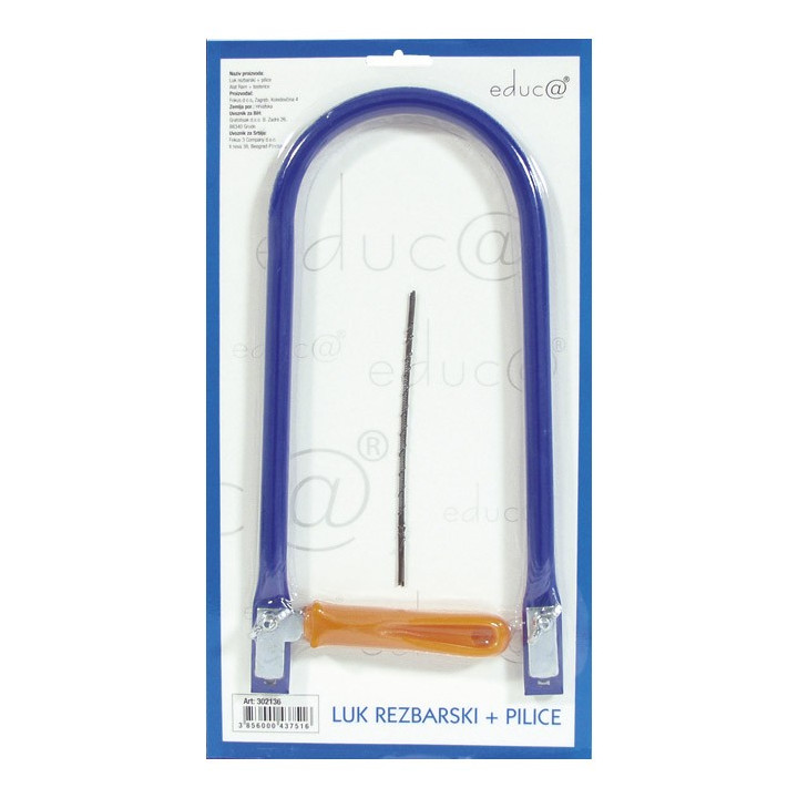 Luk rezbarski+pilice Educa blister