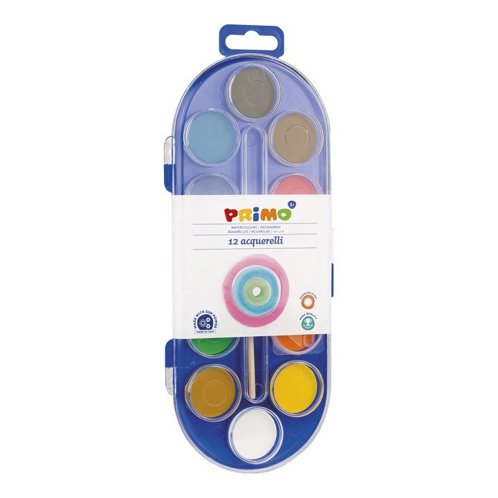 Boja vodena fi 30mm 12boja+kist CMP.112A12SG blister