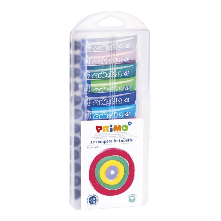 Boja tempera 12ml.aluminijska tuba 12boja/poly CMP