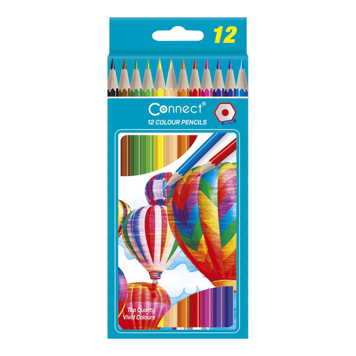 Boje drvene 12boja Connect blister