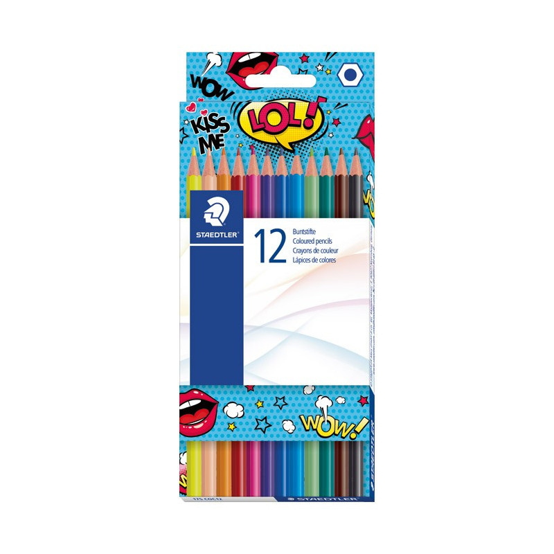 Boje drvene 12boja Comic Staedtler 175 COC12